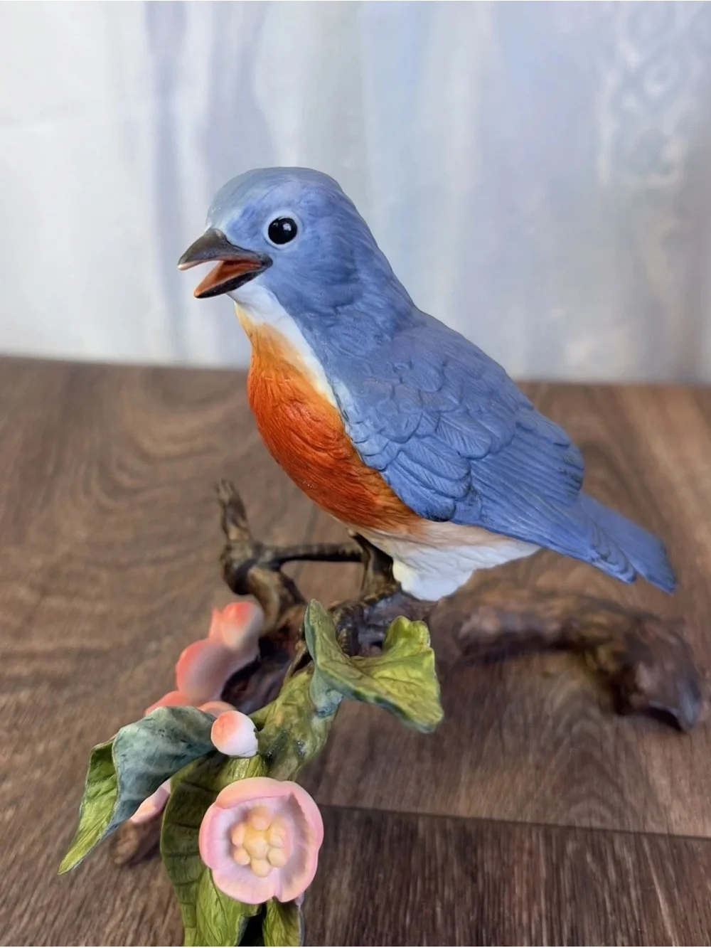 Vintage Avon Cardinal, Hummingburd,  Bluebird Porcelain Figurine  1985 & 1986
